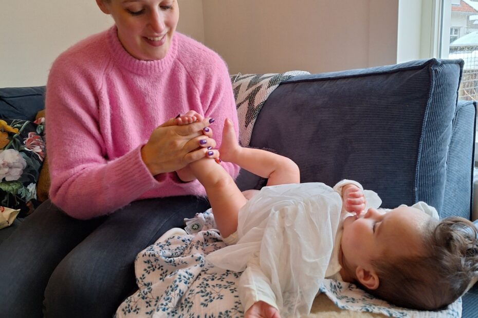baby massage Lisanne
